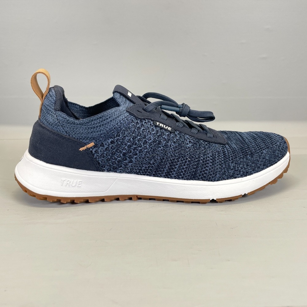 True Linkswear All Day Knit 3 Golf Shoes Mens Size 9 Blue Spikeless Sneakers
